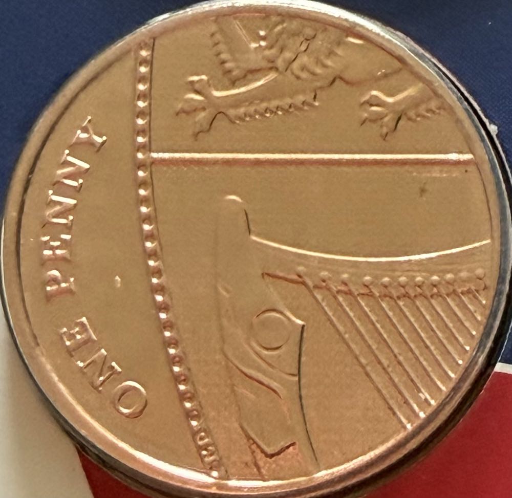 Coin Coaster Farthing 1956