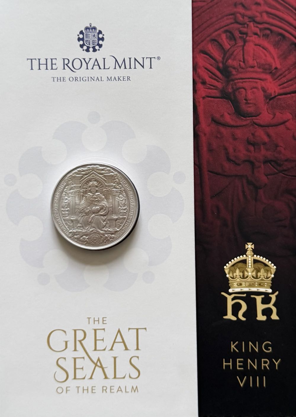 King Henry VIII Seal  coin collectible - Main Image 3