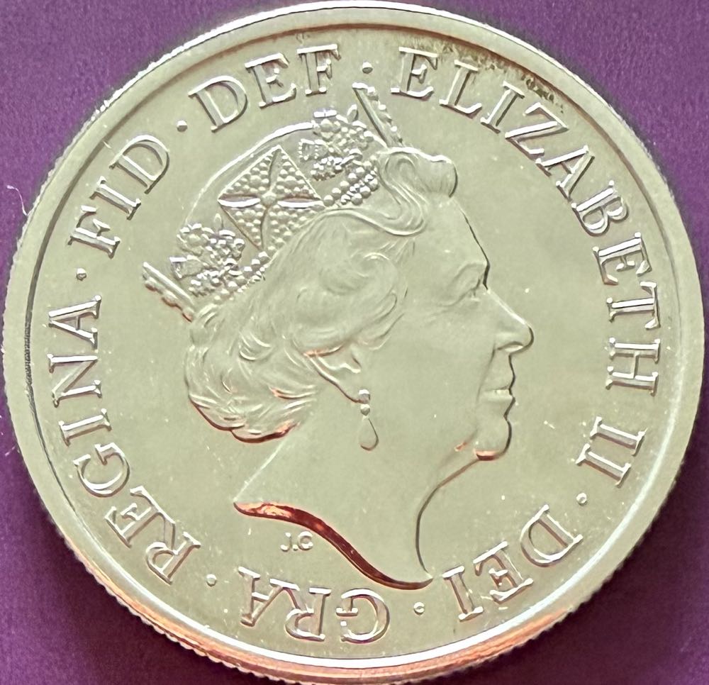 2018 Christmas Silver Sixpence  coin collectible - Main Image 2