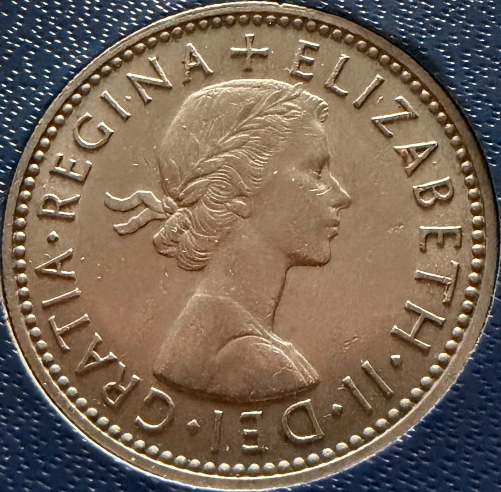 1958 Elizabeth II English Shilling  coin collectible - Main Image 2
