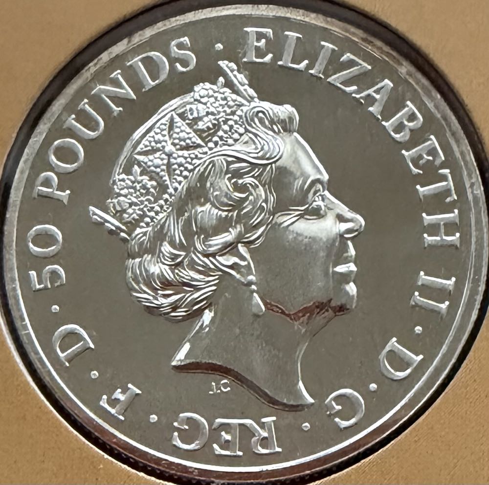2016 William Shakespeare £50  coin collectible - Main Image 2