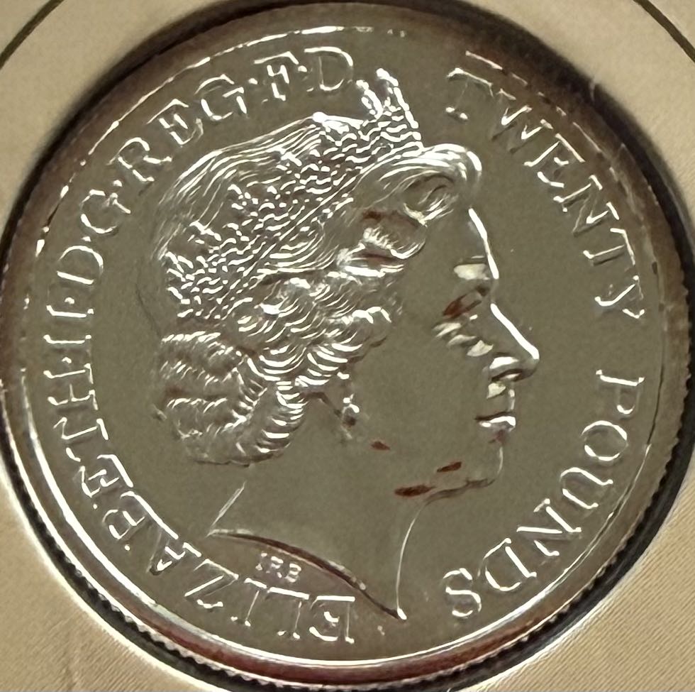 2014 The First World War £20  coin collectible - Main Image 2