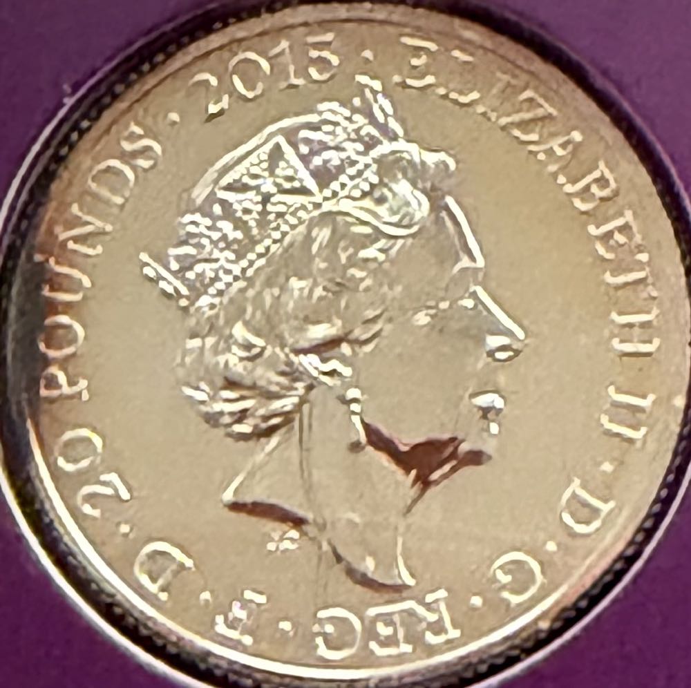 2016 Queens 90th Birthday £20  coin collectible - Main Image 2