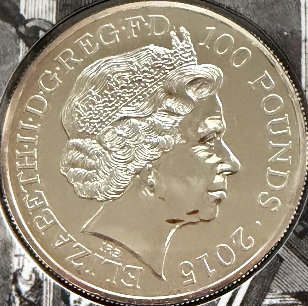 2015 Big Ben £100  coin collectible - Main Image 2