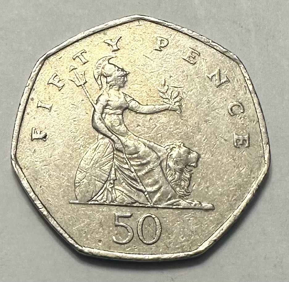 United Kingdom 50 Pence  coin collectible - Main Image 2