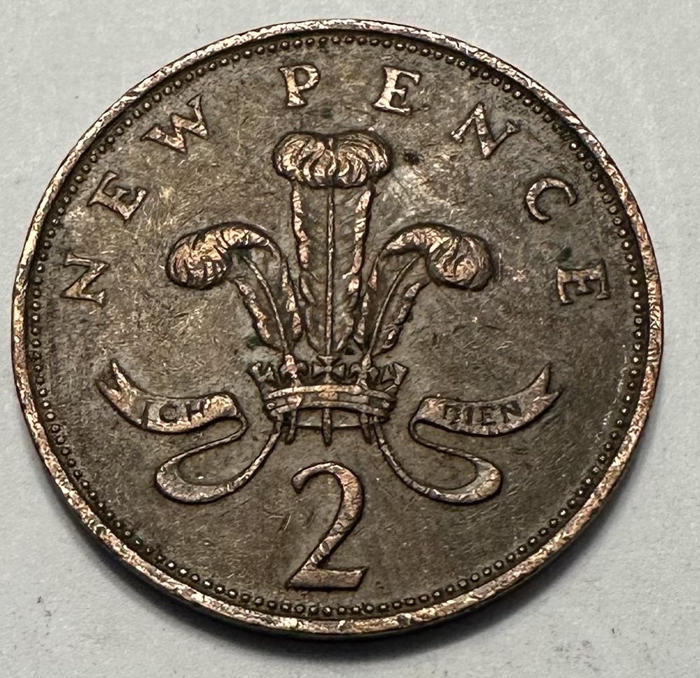 United Kingdom 2 New Pence  coin collectible - Main Image 2