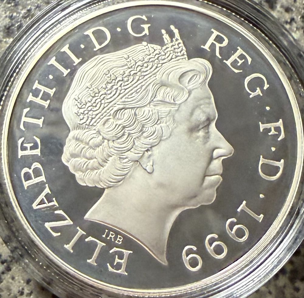 1999 Diana Memorial Silver £5  coin collectible - Main Image 2