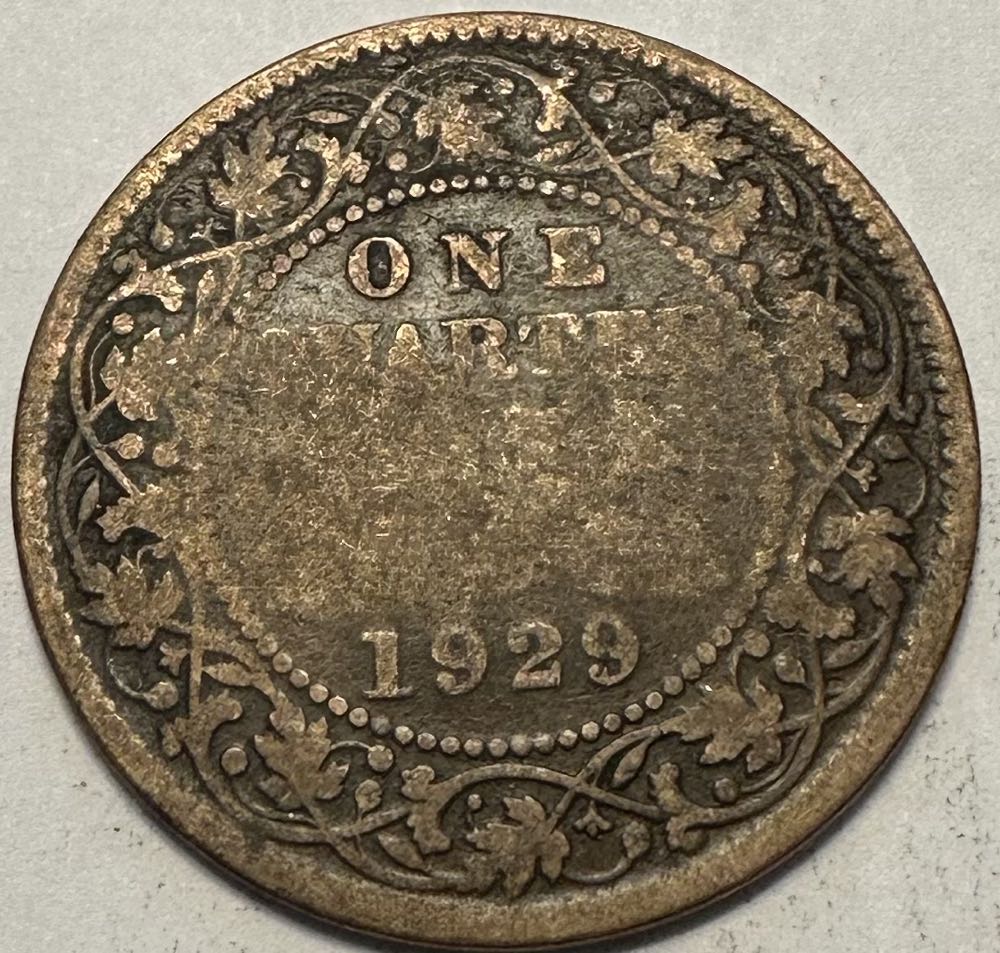 India British 1/4 Anna  coin collectible - Main Image 2