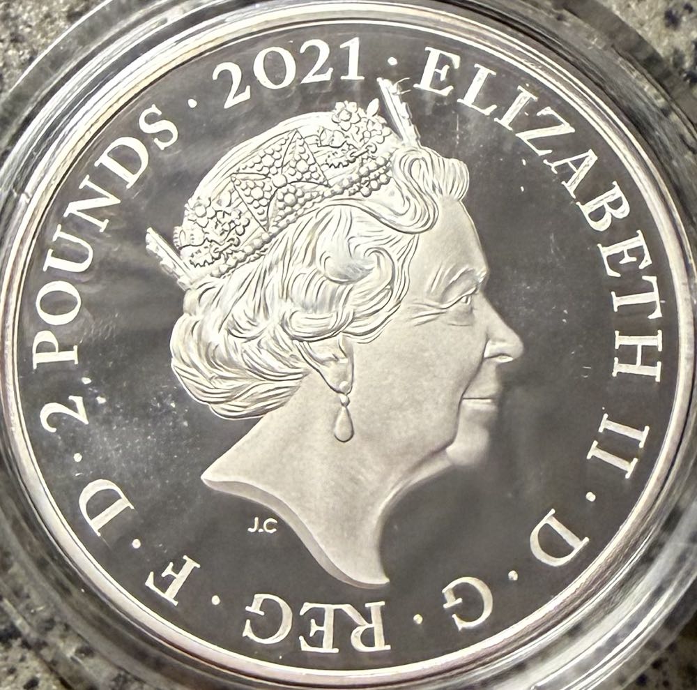 2021 The Who Silver £2  coin collectible - Main Image 2