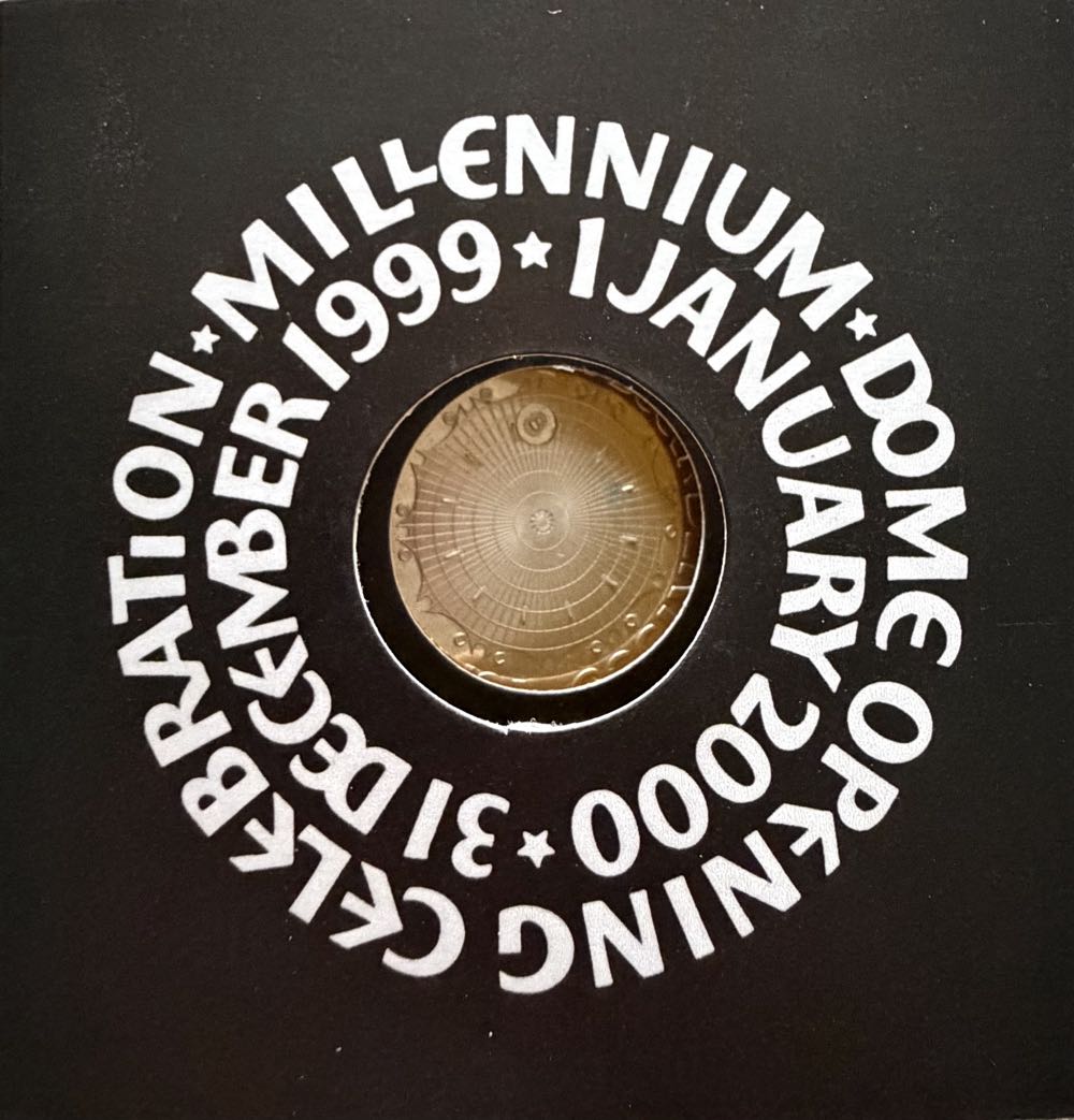 1999 Millennium Dome Opening Medal  coin collectible - Main Image 3