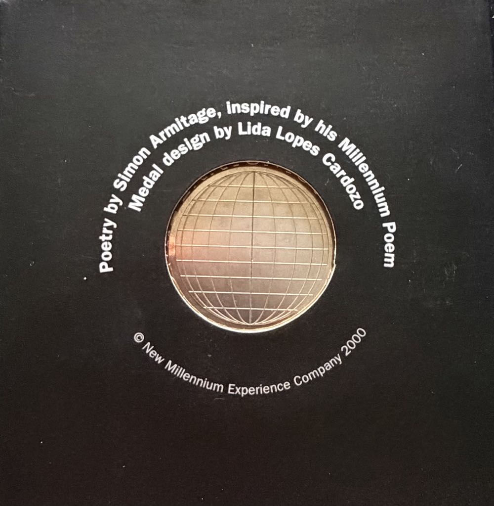 1999 Millennium Dome Opening Medal  coin collectible - Main Image 4