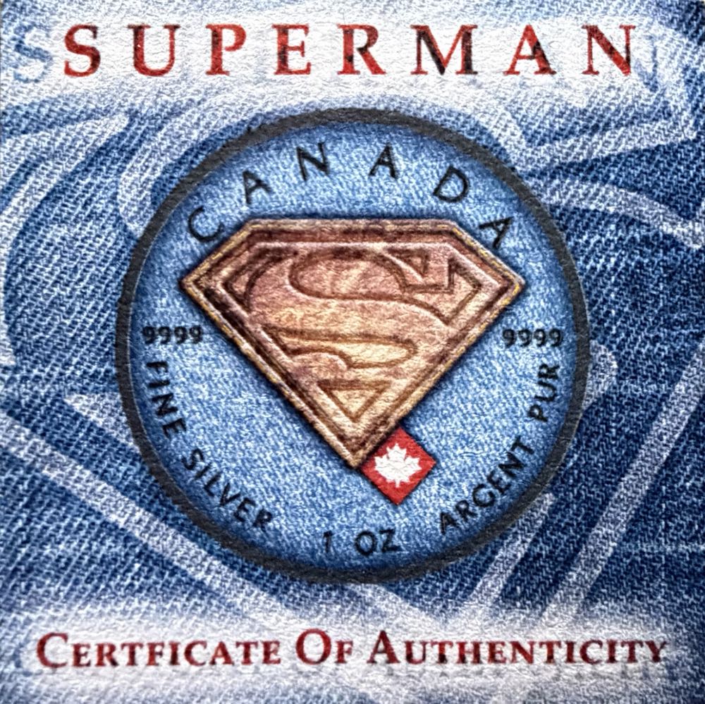 2016 Superman $5  coin collectible - Main Image 3
