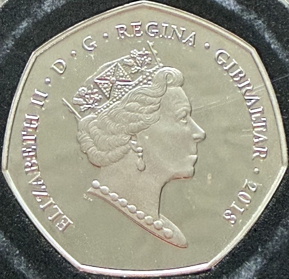 2018 Father Christmas 50p  coin collectible - Main Image 2