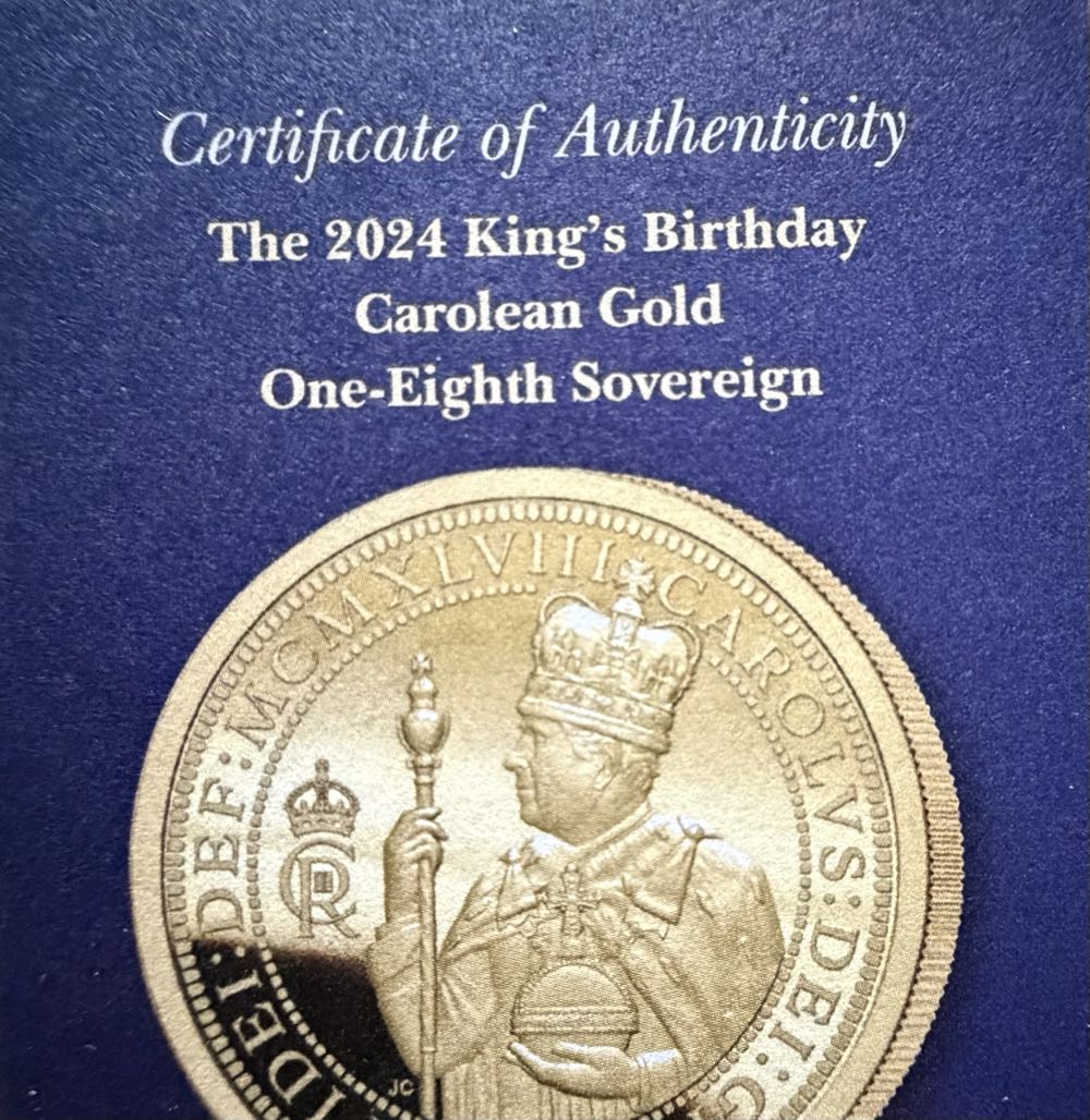2024 King’s Birthday   coin collectible - Main Image 3