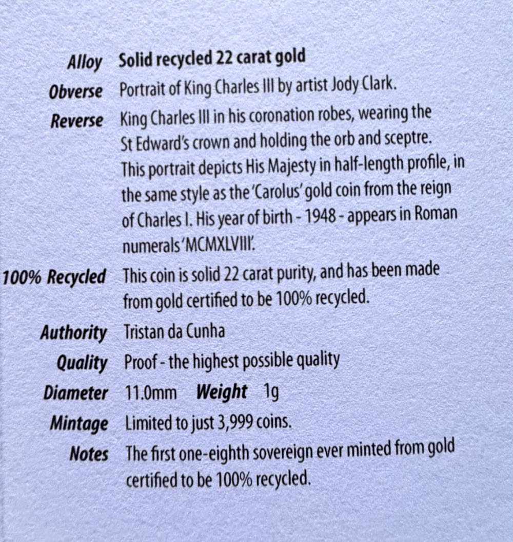 2024 King’s Birthday   coin collectible - Main Image 4