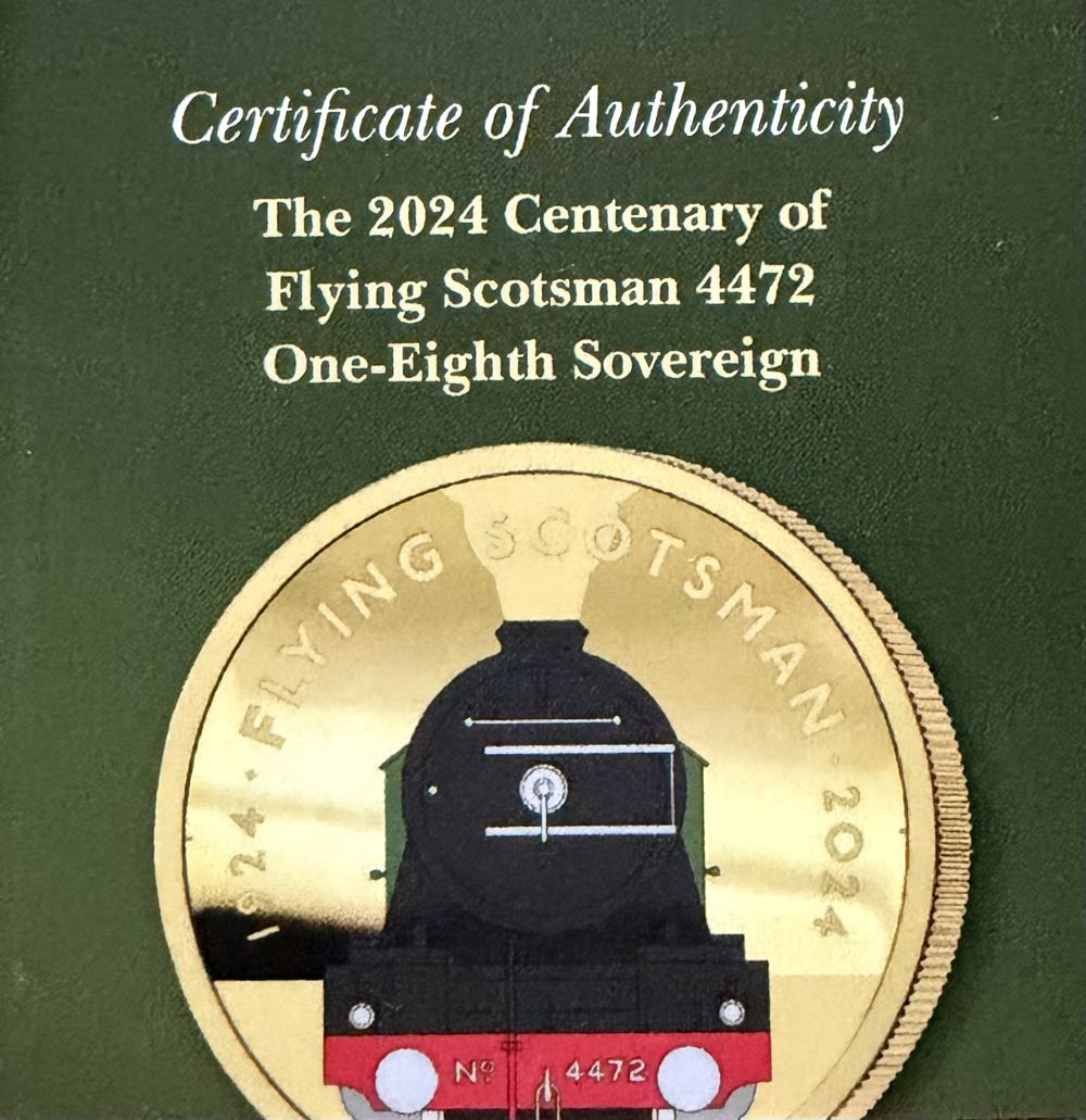 2024 Flying Scotsman 4472  coin collectible - Main Image 3