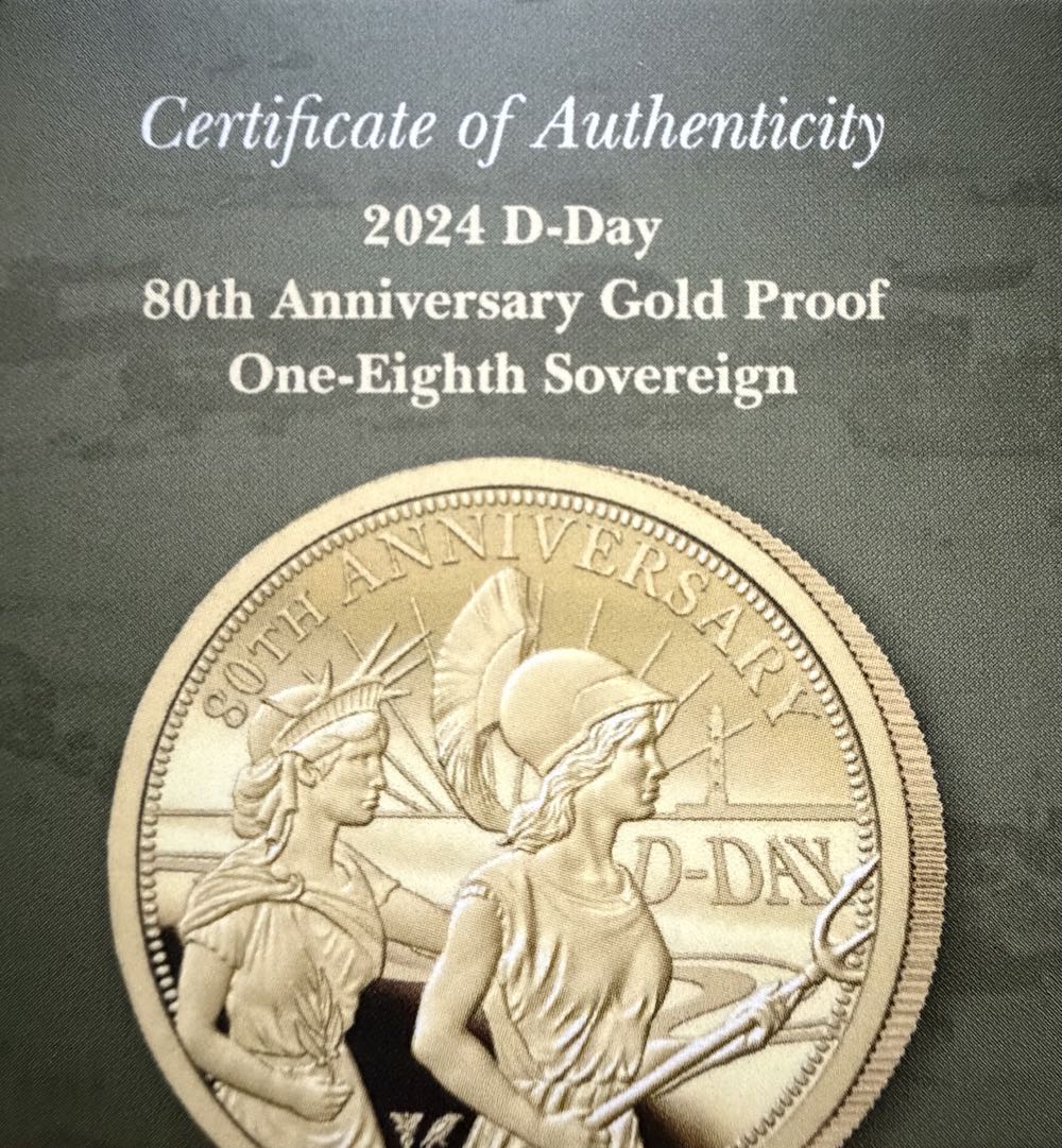 2024 D-Day 80th Anniversary  coin collectible - Main Image 3