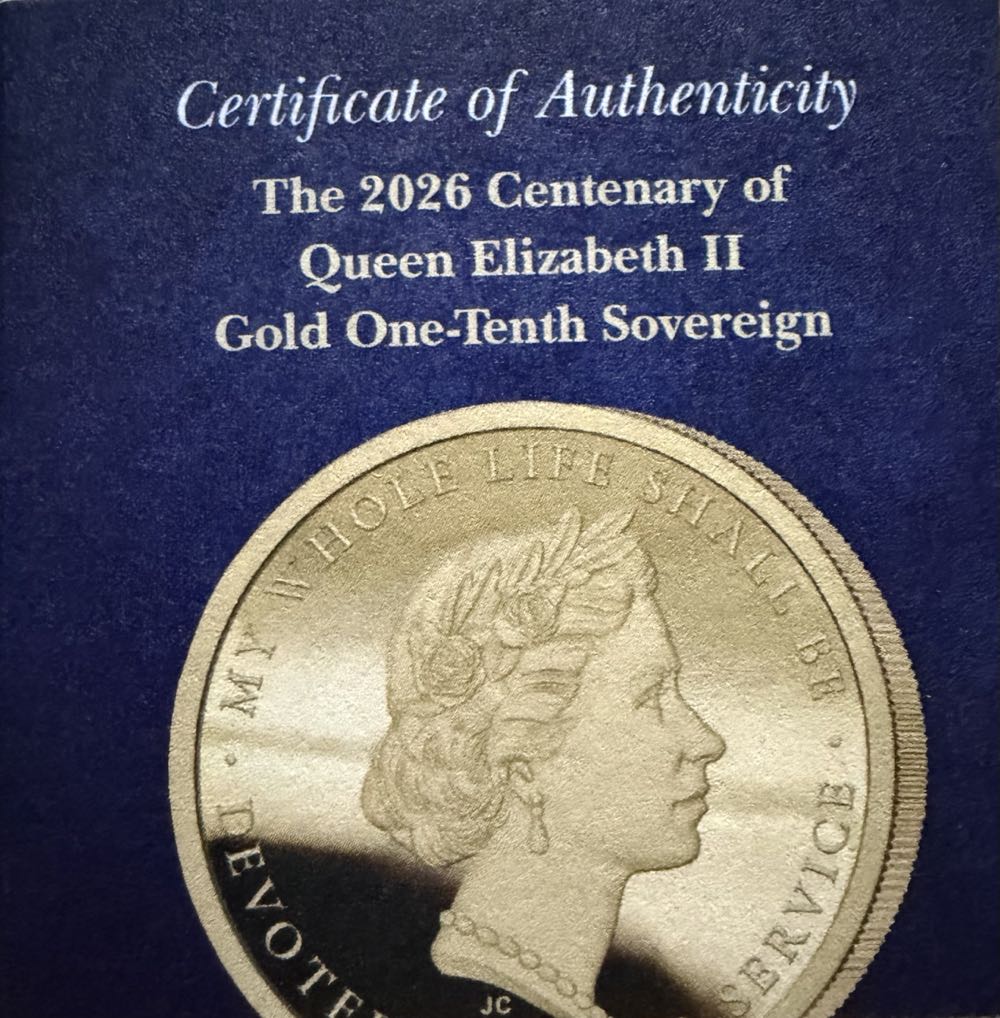 2026 Queen Elizabeth II Centenary  coin collectible - Main Image 3