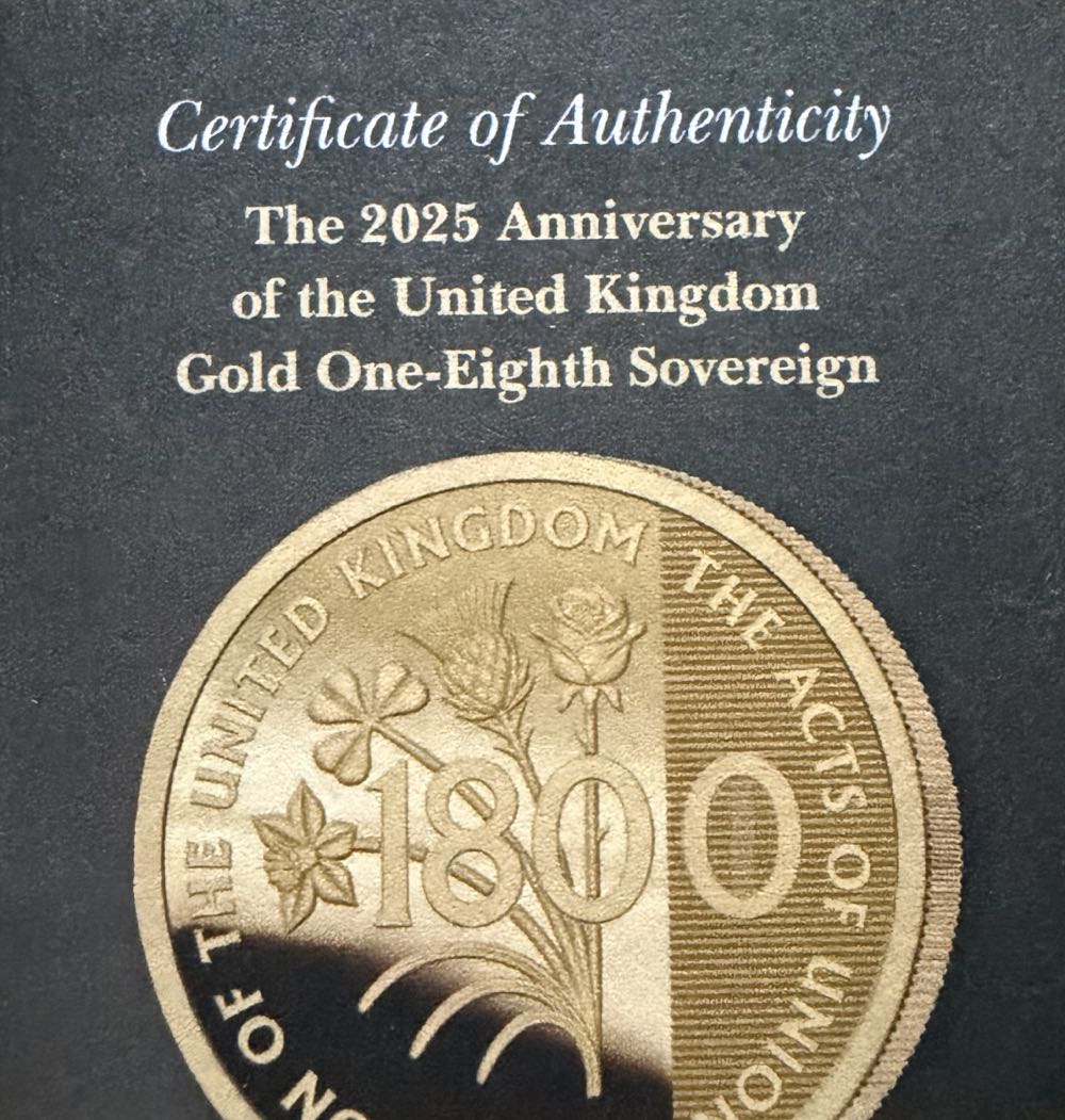 2025 Anniversary Of The UK  coin collectible - Main Image 3