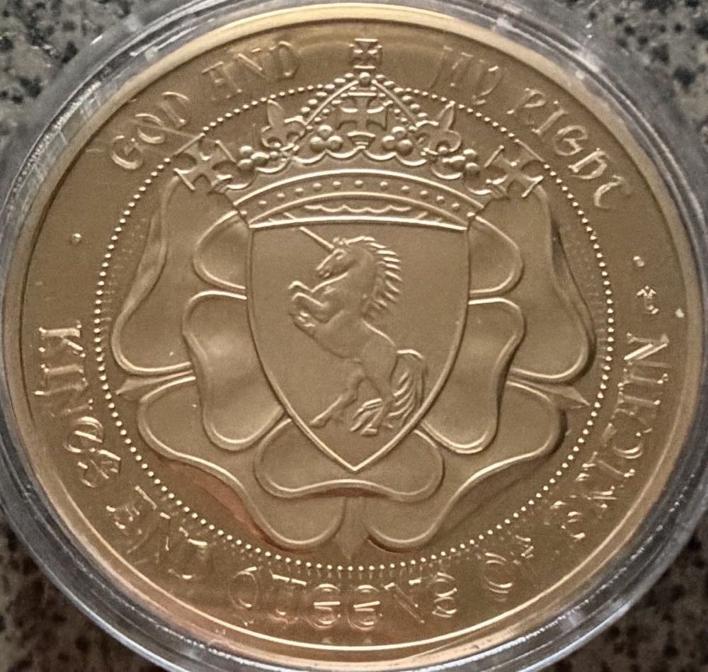 Year Of The Three Kings 1936 Medal  coin collectible - Main Image 2