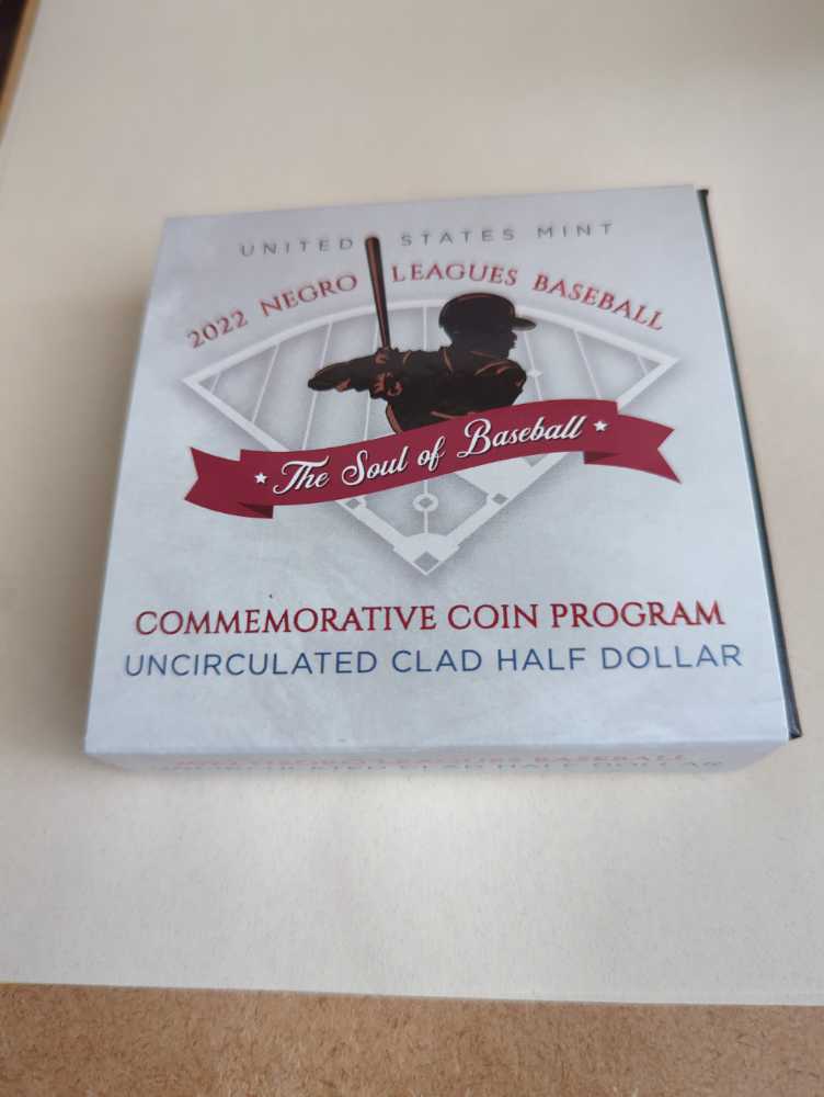 Negro League Uncirculated Clad Half Dollar 2022  coin collectible [Barcode 704786340151] - Main Image 3