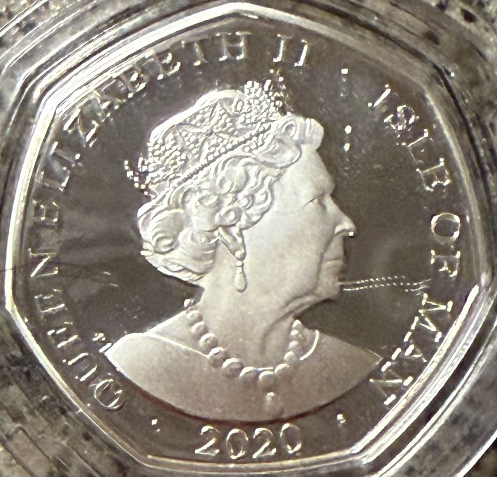 2020 Rupert Bear Silver 50p  coin collectible - Main Image 2