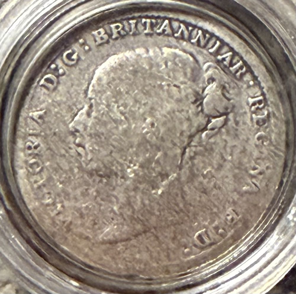 1883 Victoria Three Pence  coin collectible - Main Image 2