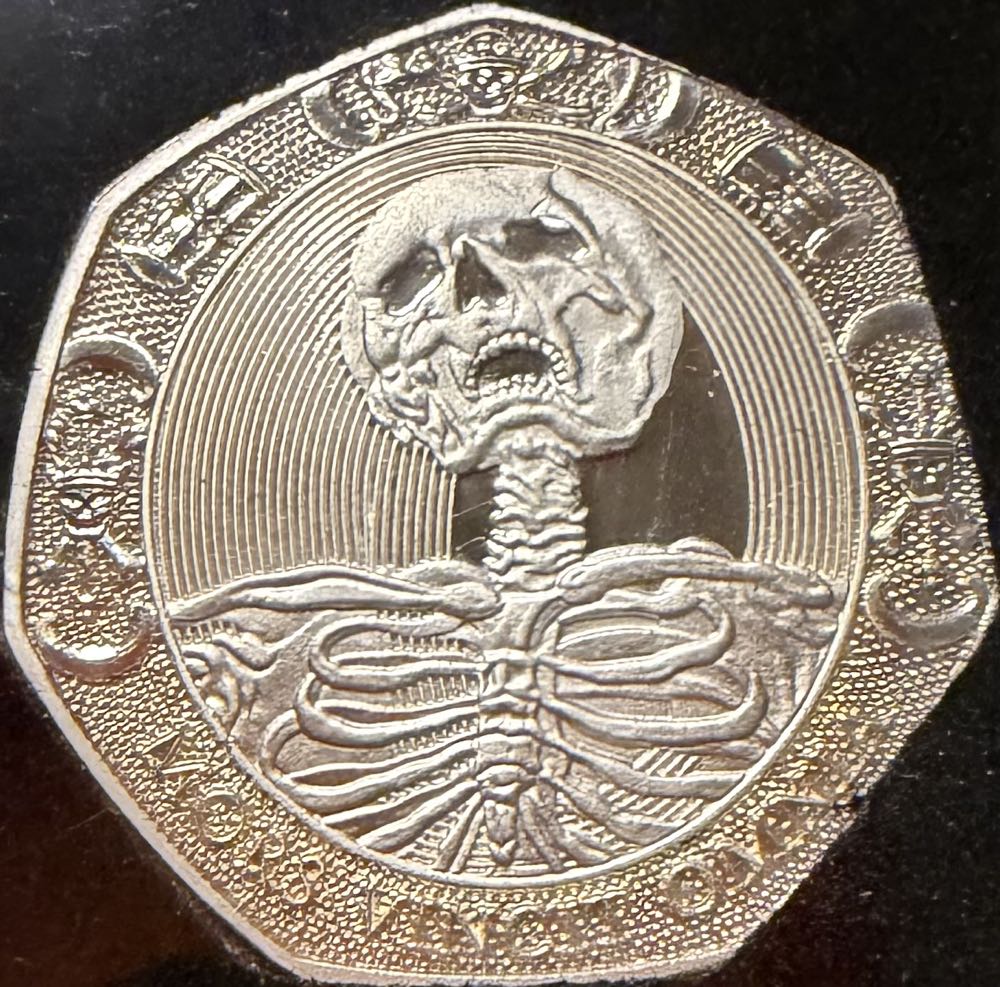 Memento Mori Silver Medal  coin collectible - Main Image 2