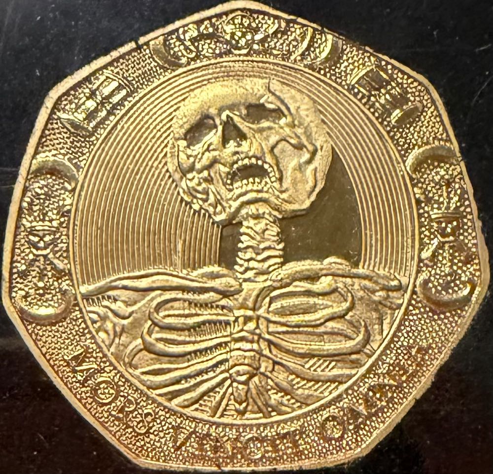 Memento Mori Gold Medal  coin collectible - Main Image 2