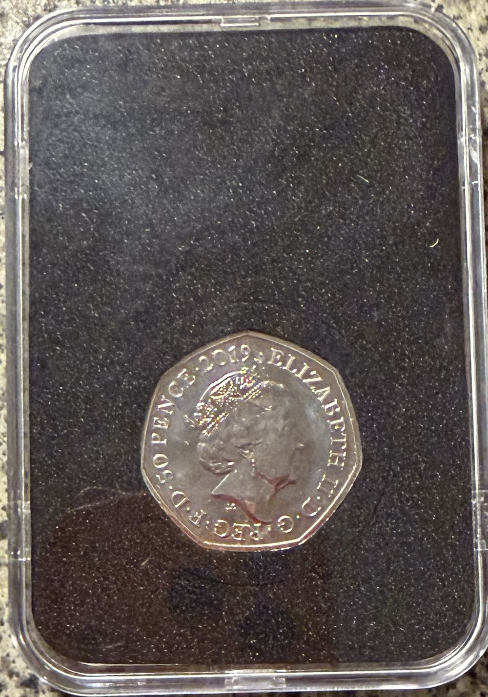 2019 Britannia Slabbed 50p  coin collectible - Main Image 2