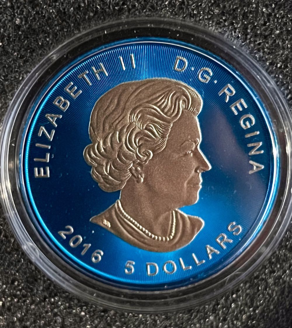 SUPERMAN 2016 WITH CRYSTALS CANADA  coin collectible - Main Image 2