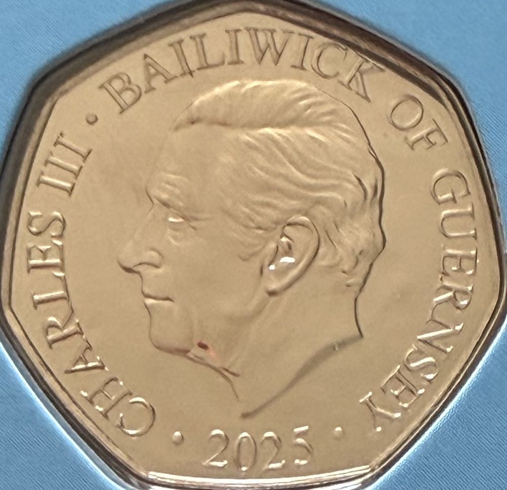 2025 Thunderbird 3 50p  coin collectible - Main Image 2