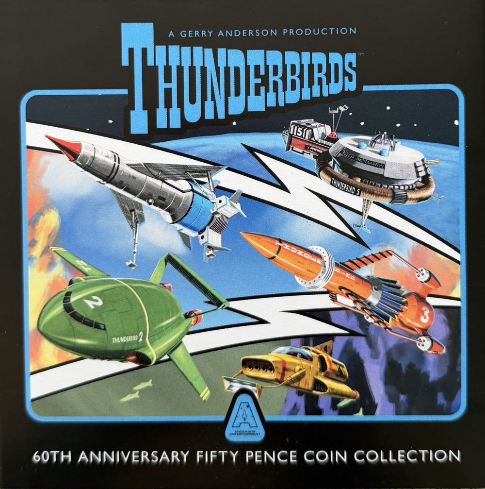 2025 Thunderbird 3 50p  coin collectible - Main Image 3