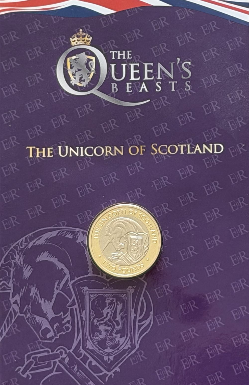 2021 The Unicorn Of Scotland £2  coin collectible - Main Image 3