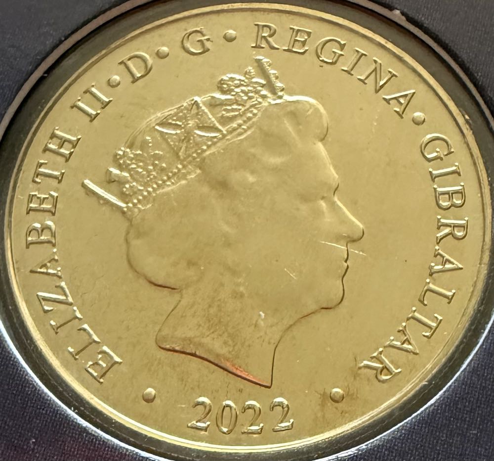 2022 The Open £1  coin collectible - Main Image 2