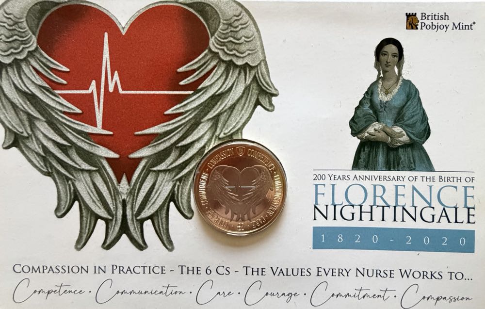 2020 Florence Nightingale £2  coin collectible - Main Image 3