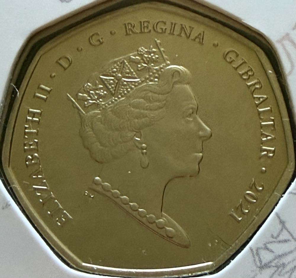 2021 Mr Stink 50p  coin collectible - Main Image 2