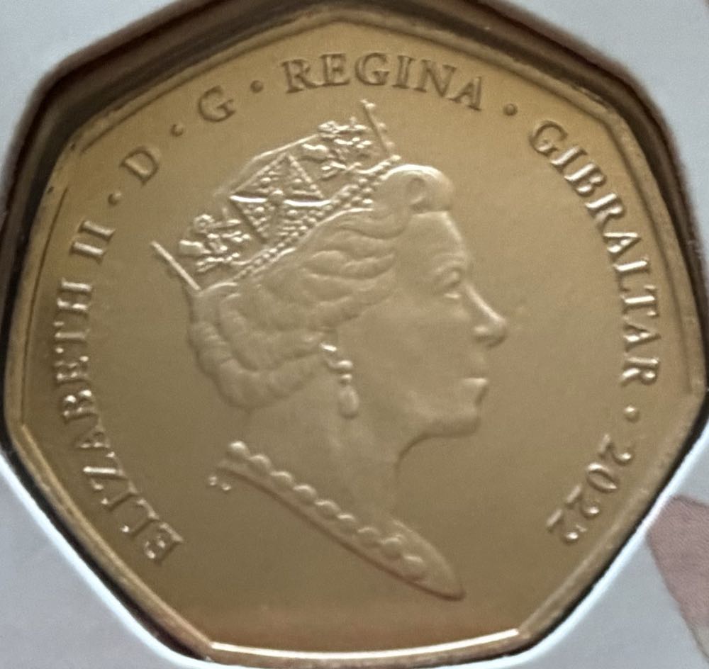 2022 Grandpa’s Great Escape 50p  coin collectible - Main Image 2