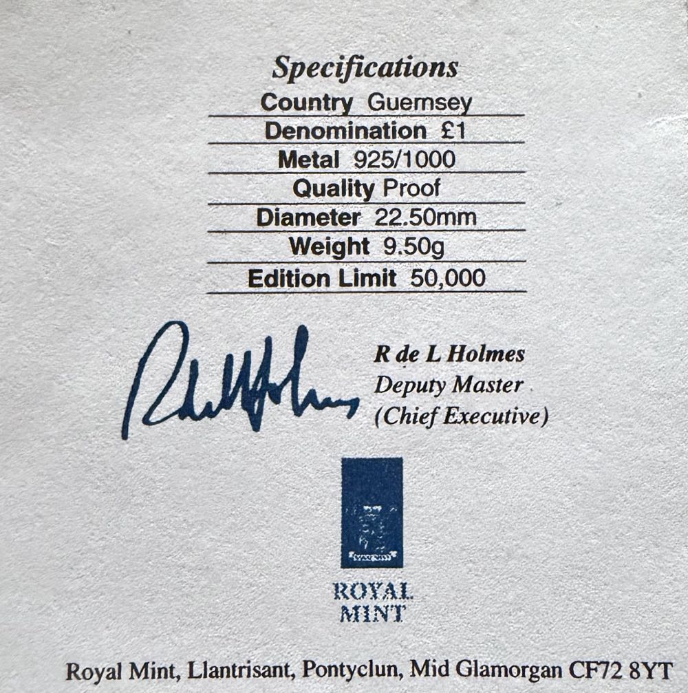 2000 Queen Mother Centenary £1  coin collectible - Main Image 4