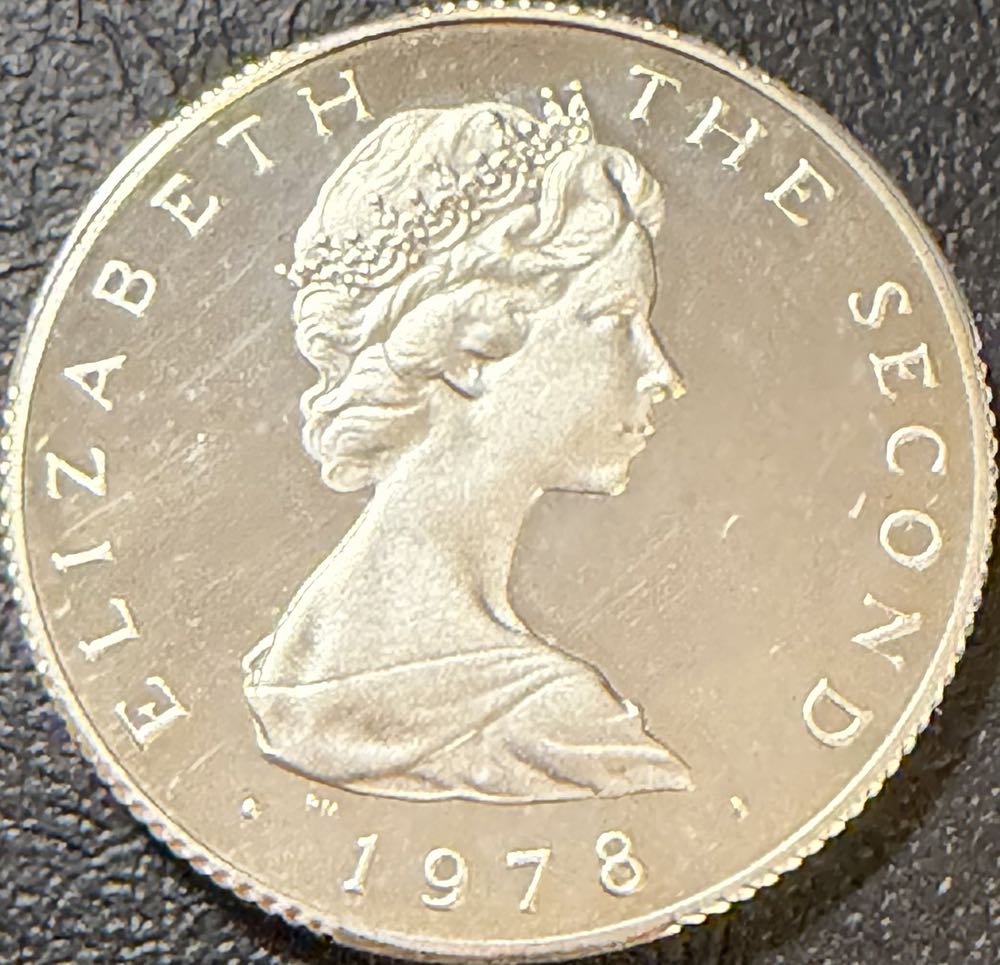 1978 Triskellion On Map £1  coin collectible - Main Image 2