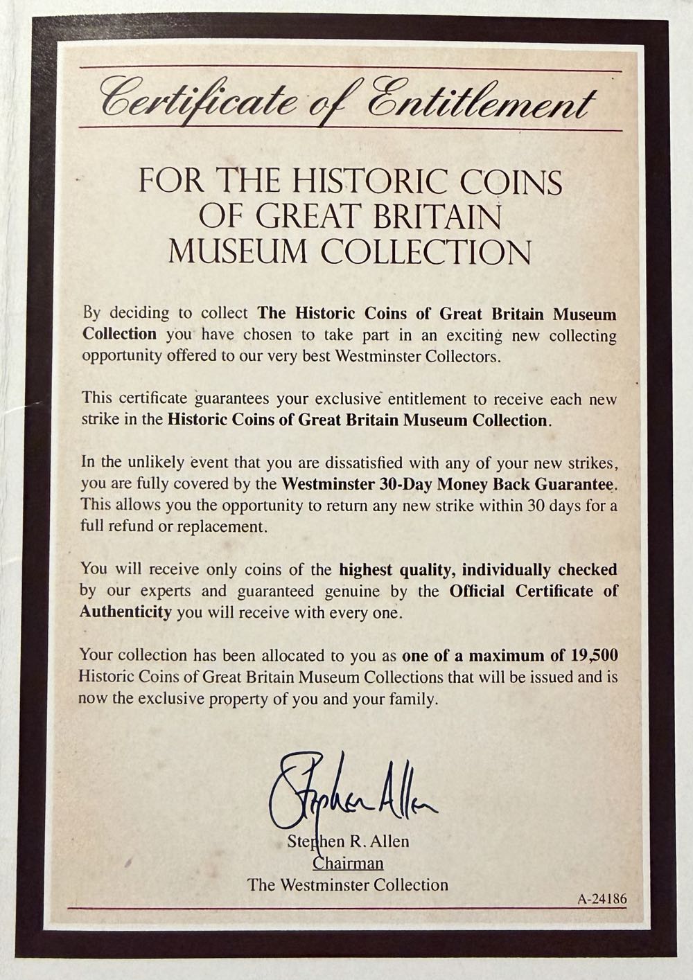 Edward III Double Leopard Replica Medal  coin collectible - Main Image 4