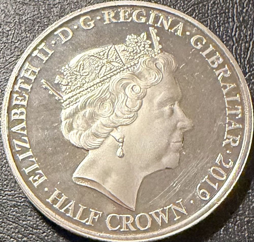 2019 World War Two Half Crown (2)  coin collectible - Main Image 2