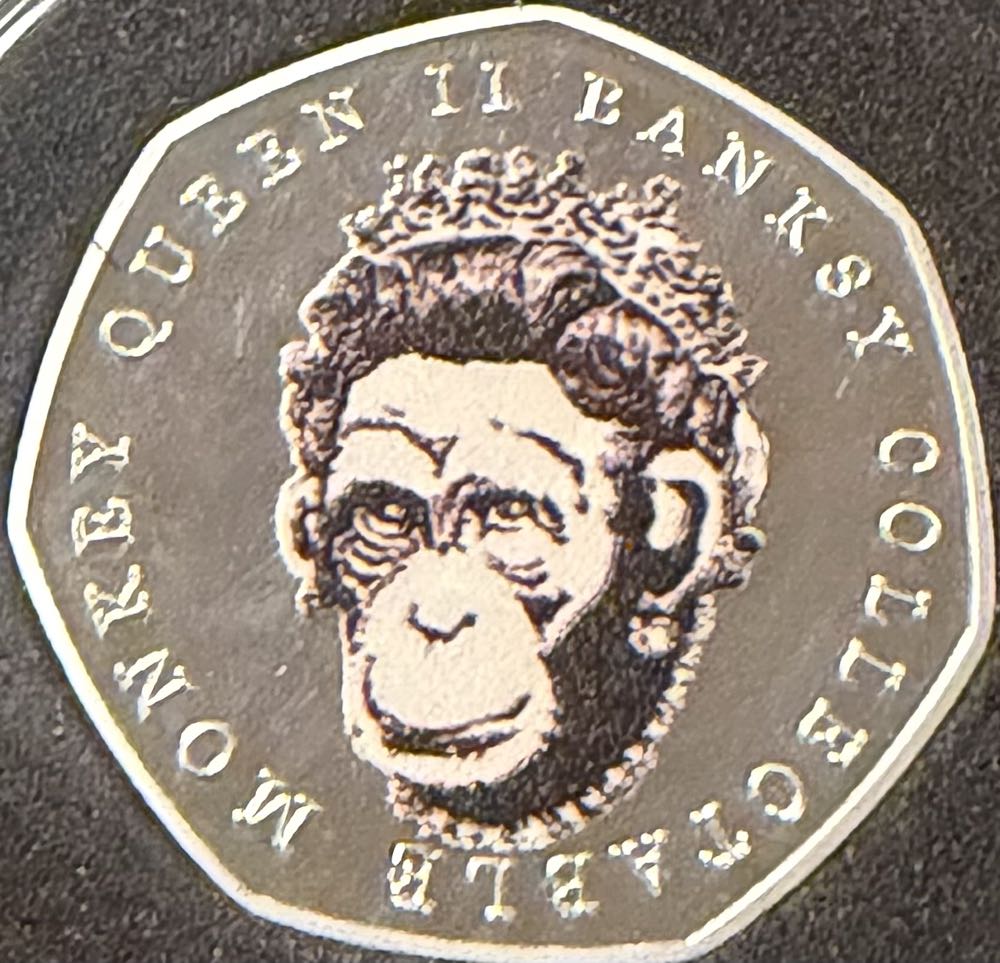 Banksy Medal  coin collectible - Main Image 2