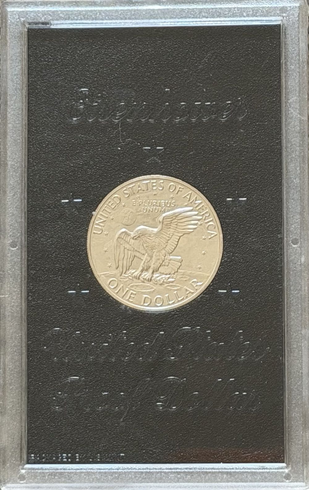 1971 Eisenhower Dollar S $1  coin collectible - Main Image 3