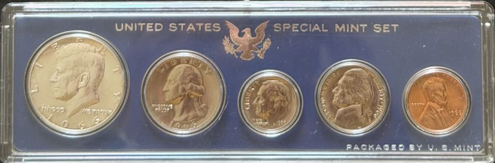 1966 Jefferson Nickel (3)  coin collectible - Main Image 4