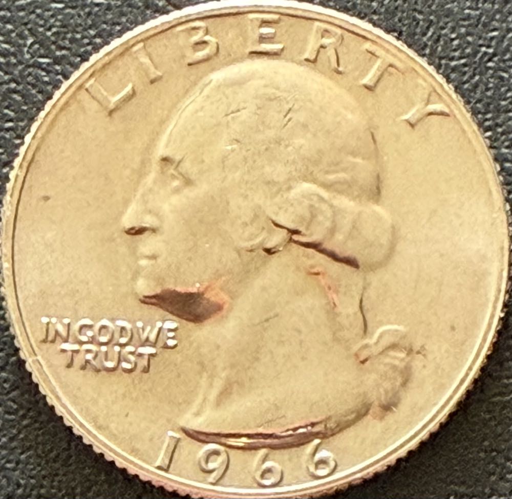 1966 Washington Quarter Dollar (2)  coin collectible - Main Image 2