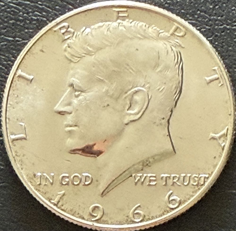 1966 Kennedy Half Dollar  coin collectible - Main Image 2