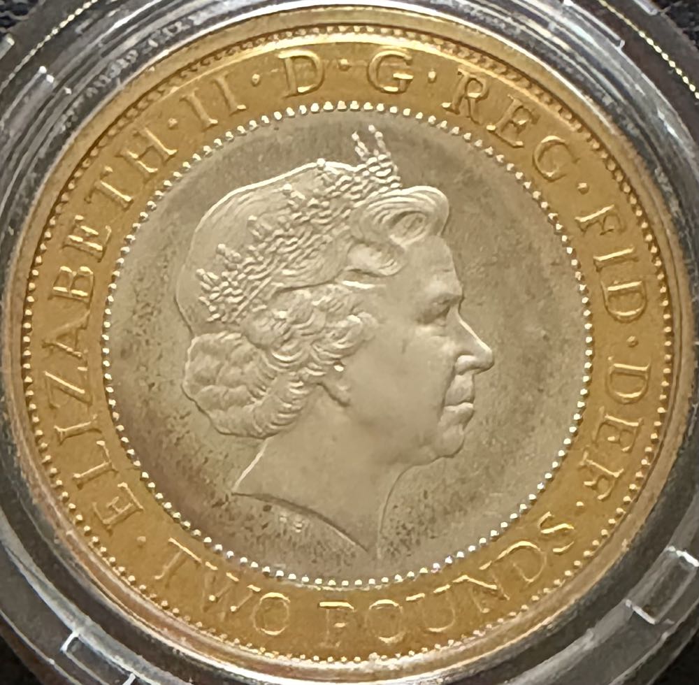 2007 Abolition Of Slavery Piedfort £2  coin collectible - Main Image 2