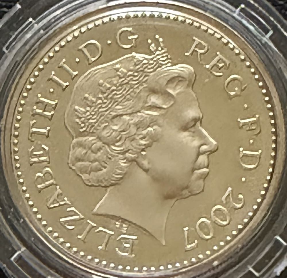 2007 Gateshead Millennium Bridge Piedfort £1  coin collectible - Main Image 2