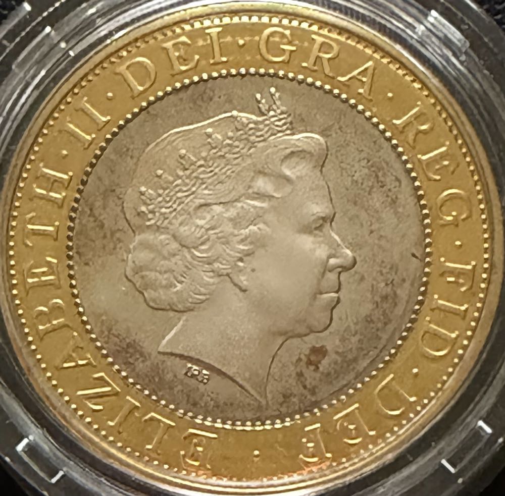 2007 Act Of Union Piedfort £2  coin collectible - Main Image 2